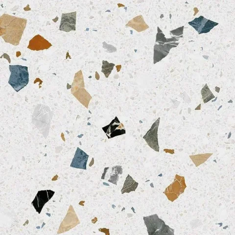 European Tiles Terrazzo Tutti Frutti Wall & Floor Tile Matt 80x80cm product image - Image 1