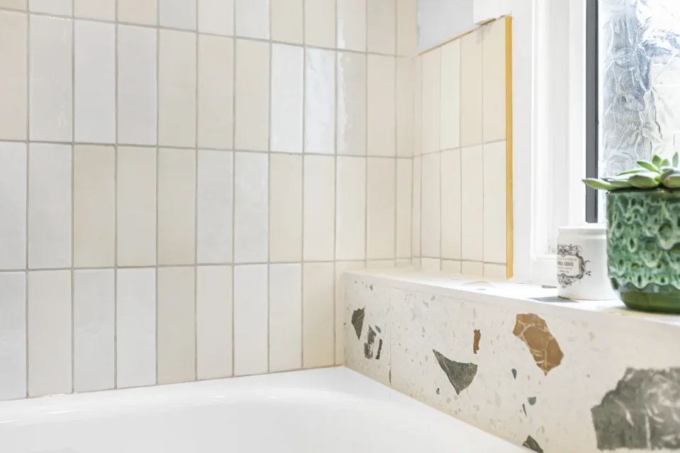 European Tiles Terrazzo Tutti Frutti Wall & Floor Tile Matt 80x80cm detail view - Image 3