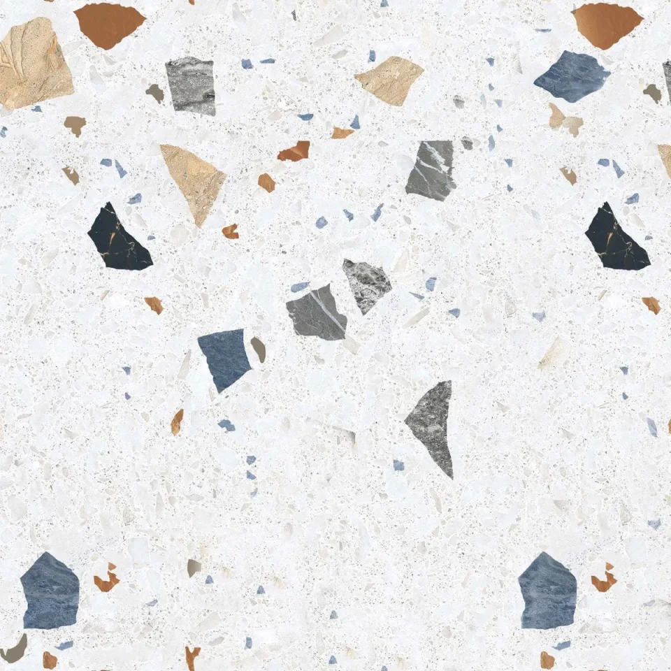European Tiles Terrazzo Tutti Frutti Wall & Floor Tile Matt 80x80cm detail view - Image 8