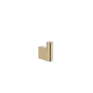 Crosswater Mpro Single Robe Hook Brushed Brass
