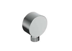 Saneux Cos Round Shower Outlet Elbow - Chrome
