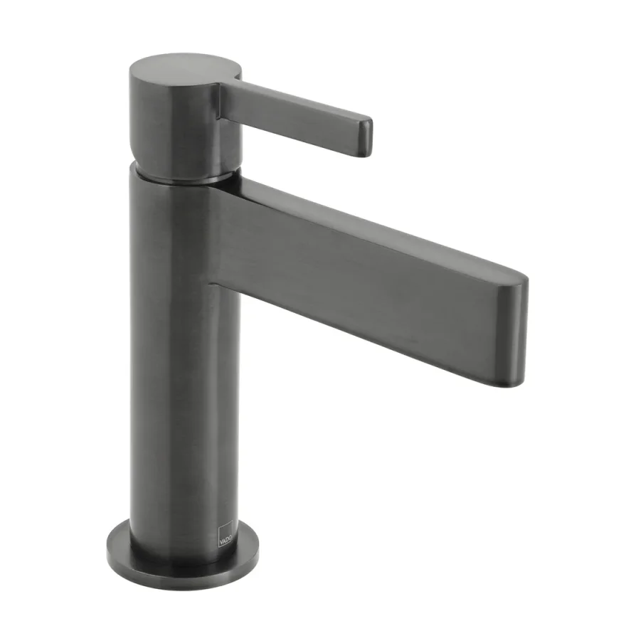 Vado Individual Edit Mono Basin Mixer Brushed Black product image - Image 1