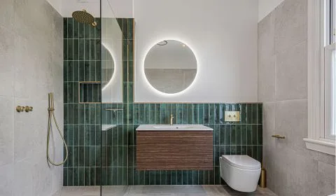 360° View - Olive and Brushed Brass Sanctuary