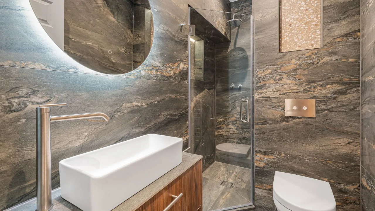 After - The Eclipse Stainless Shower Room