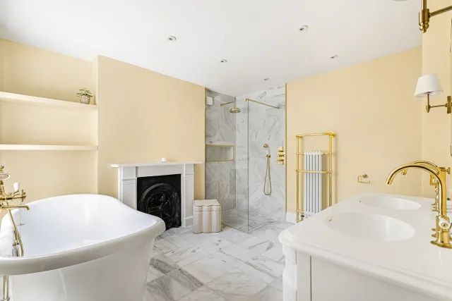 The Heritage Gold & Marble Bathroom