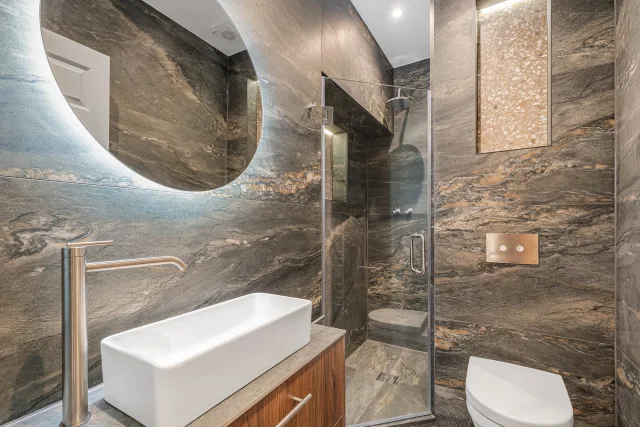 The Eclipse Stainless Shower Room
