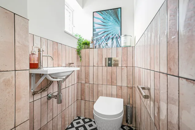 Multi-functional Family Bathroom in New Malden