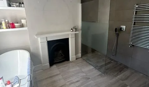 Before - The Heritage Gold & Marble Bathroom