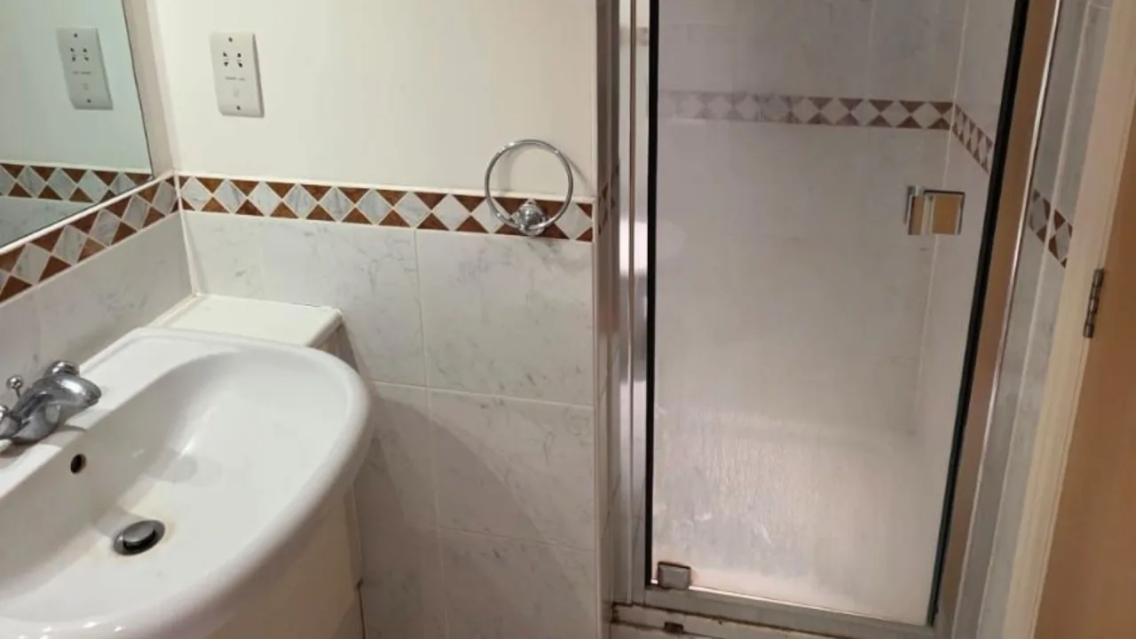 Before - The Golden Wood Shower Room